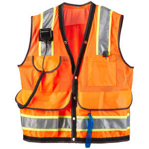 JIM-GEM® 8-Pocket Class 2 Mesh Vests
<br /><h5>ANSI/ISEA 107-2004 Class 2 Compliant</h5> JIM-GEM® 8-Pocket Class 2 Mesh Vests
<br /><h5>ANSI/ISEA 107-2004 Class 2 Compliant</h5>