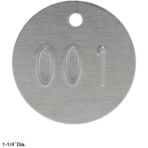 Round Numbered Aluminum Tags Forestry Suppliers, Inc.