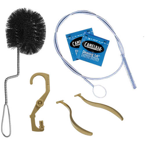 Camelbak Reservoir Antidote Cleaning Kit with Two Brushes and Cleaning Tabs 