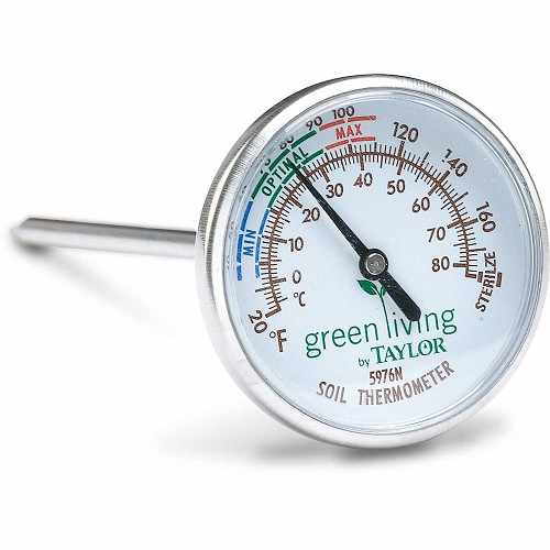 TAYLOR 5976: SOIL TEST THERMOMETER - Grower's Nursery Supply