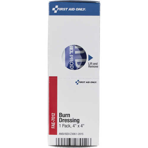 SmartCompliance First Aid Cabinet Refill, 4” x 4” Burn Dressing SmartCompliance First Aid Cabinet Refill, 4” x 4” Burn Dressing