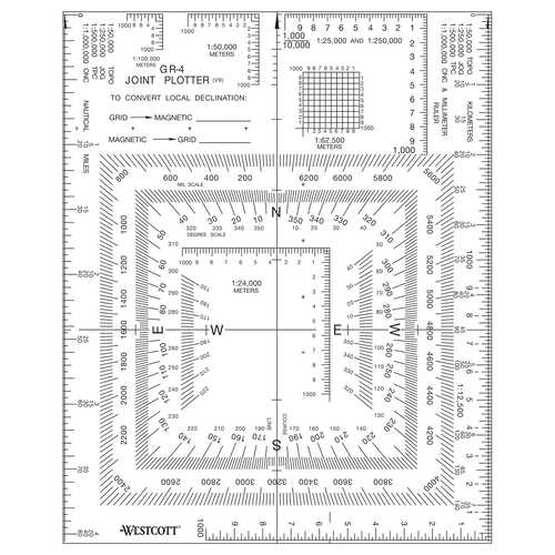 utm joint plotter forestry suppliers inc graph paper overlay