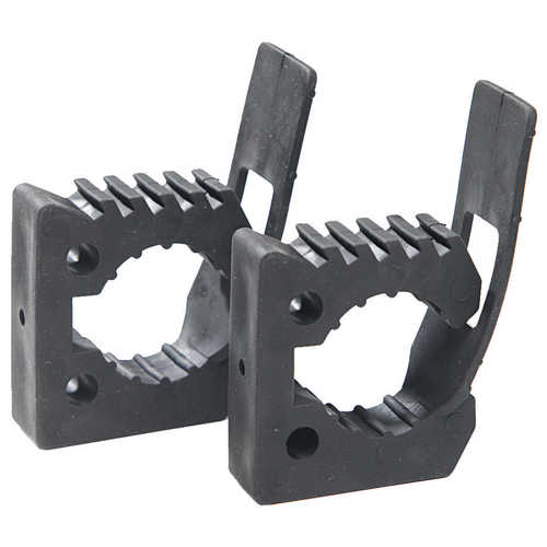 Value Brand Matte Black Rubber Clamp, Pack of 2