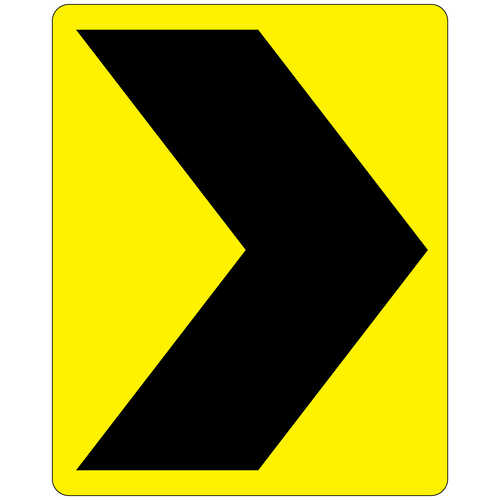 12 x 18 Chevron Sign, 12 x 18, Forestry Suppliers, Inc.