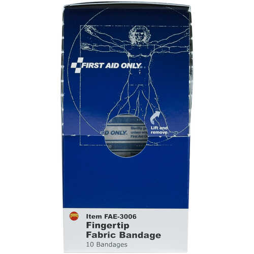 SmartCompliance First Aid Cabinet Refill, Fingertip Fabric Bandages SmartCompliance First Aid Cabinet Refill, Fingertip Fabric Bandages