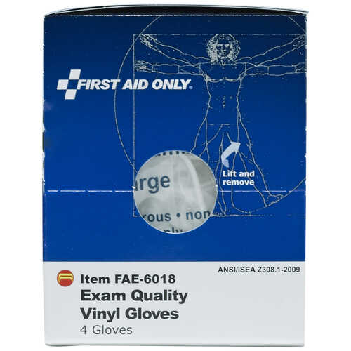 SmartCompliance First Aid Cabinet Refill, Vinyl Gloves SmartCompliance First Aid Cabinet Refill, Vinyl Gloves