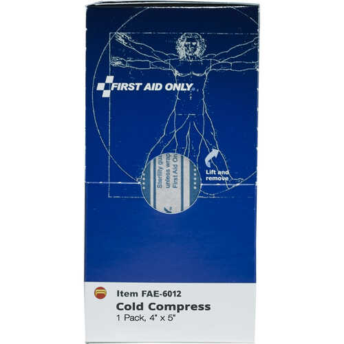 SmartCompliance First Aid Cabinet Refill, 4” x 5” Cold Pack SmartCompliance First Aid Cabinet Refill, 4” x 5” Cold Pack