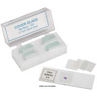 Microscope Square Cover Slips, 18mm x 18mm, Box of 140