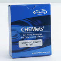 CHEMets Water Test Kit Refill, Dissolved Oxygen, 30 Tests