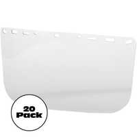 Pyramex Replacement Face Shields, Box of 20
