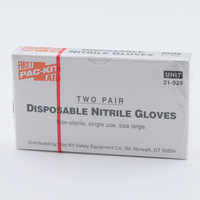 Forestry Suppliers First Aid Refill, Nitrile Gloves, Box of 4