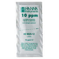 Hanna Instruments Chloride Standard Solution 10ppm, Pack of 25 Sachets
