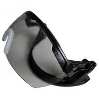 Helmet Mounting Bracket with Eye Protector Bracket and Clear Eye Protector for Bullard Type II+ Safety Helmets
