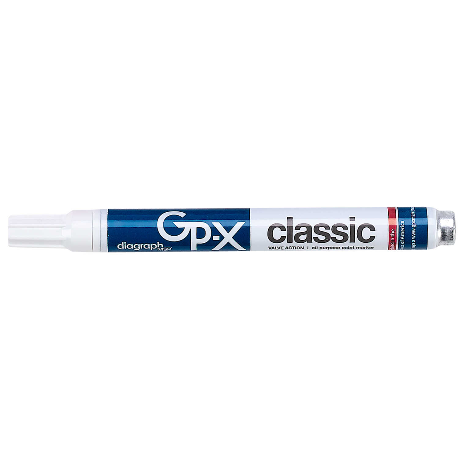 Diagraph GPX Classic Paint Marker, White eBay