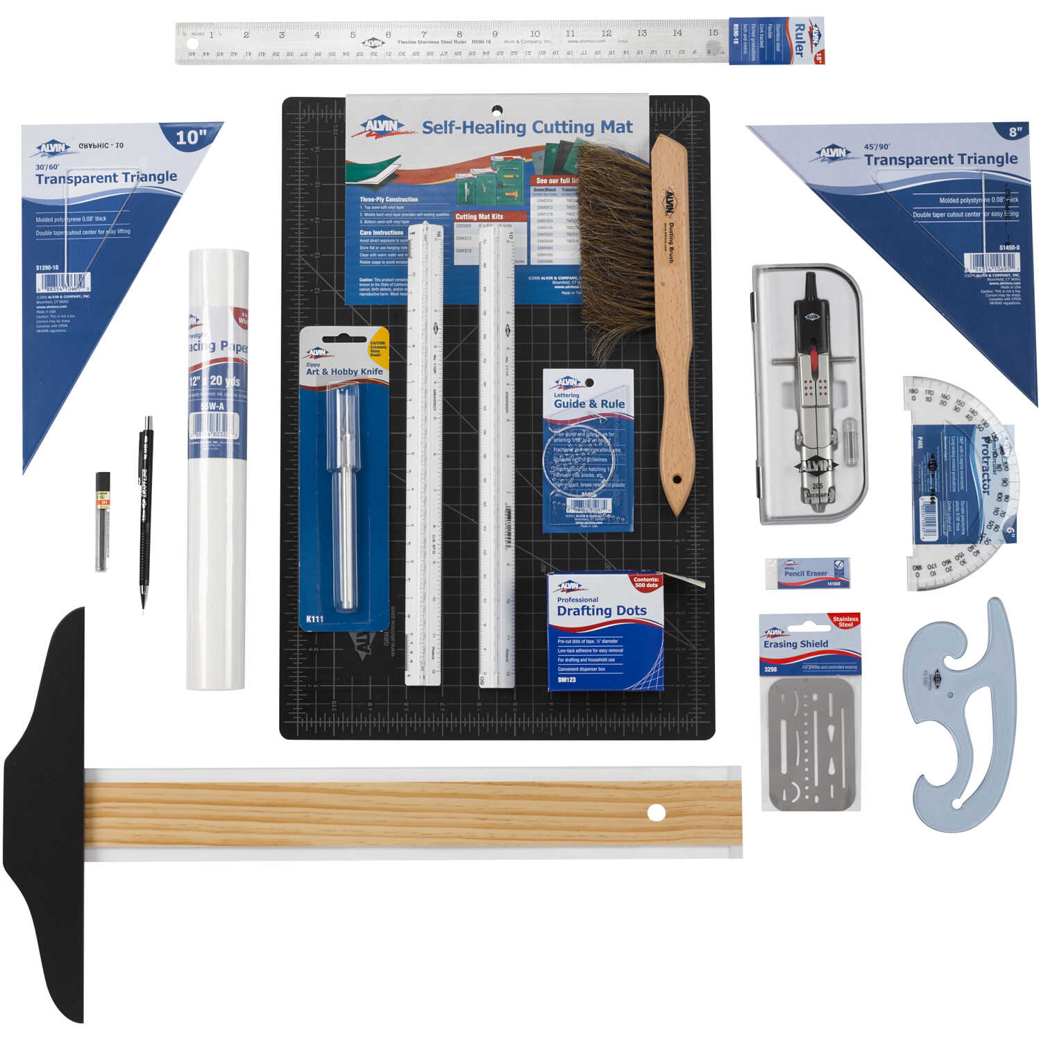 Alvin Deluxe Drafting Kit Forestry Suppliers, Inc.