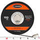 Keson English Closed Reel Fiberglass Tapes<BR>Graduated One Side - Feet, inches, 8ths