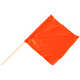 High-Visibility Fluorescent Safety Flags