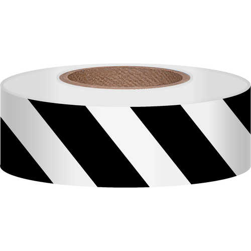 Stripe Vinyl Flagging on White