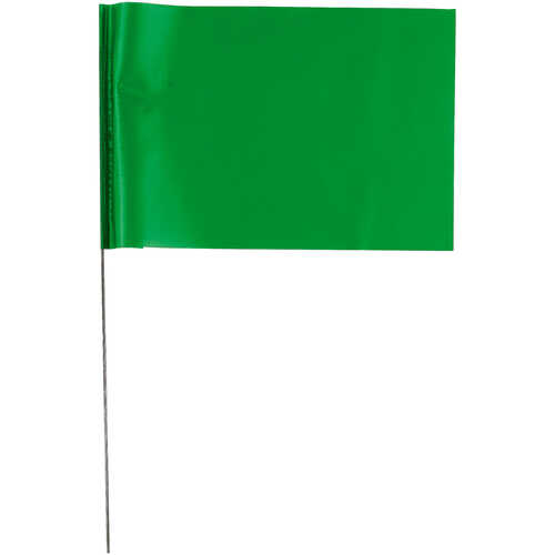 4” x 5” Stake Wire Marking Flags