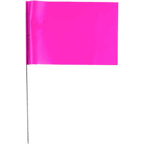 4” x 5” Stake Wire Marking Flags