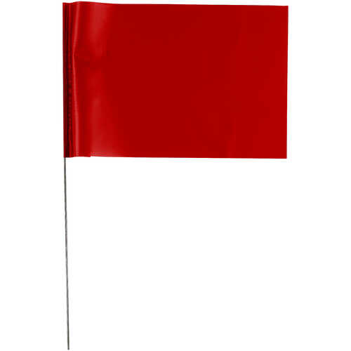 4” x 5” Stake Wire Marking Flags
