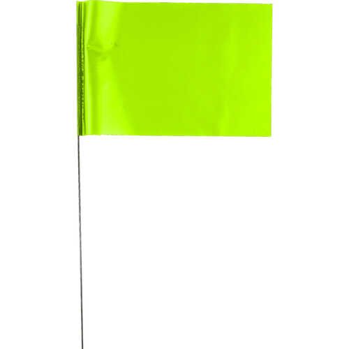 4” x 5” Stake Wire Marking Flags