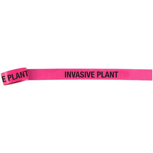 “INVASIVE PLANT” Vinyl Roll Flagging