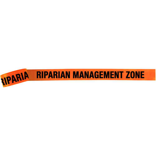 “RIPARIAN MANAGEMENT ZONE” Vinyl Roll Flagging