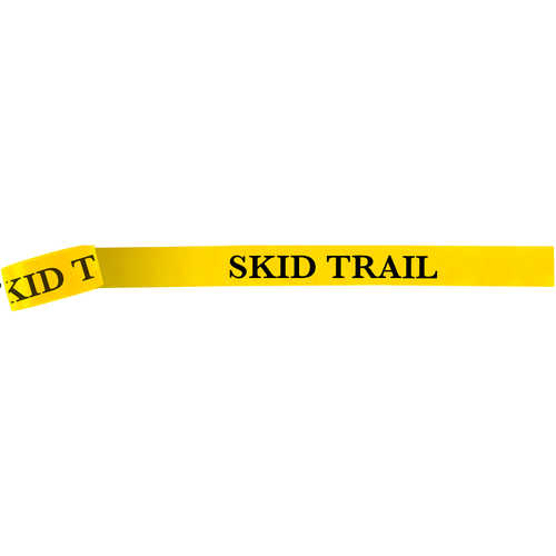 “SKID TRAIL” Vinyl Roll Flagging