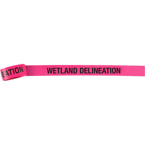 “WETLAND DELINEATION” Vinyl Roll Flagging
