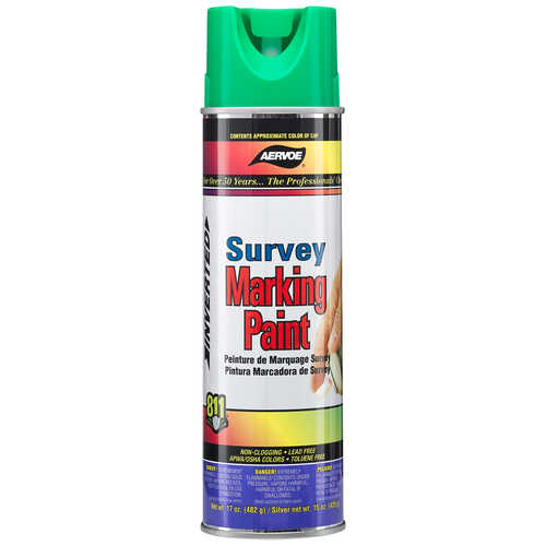 Aervoe® Survey Inverted Tip Marking Paint