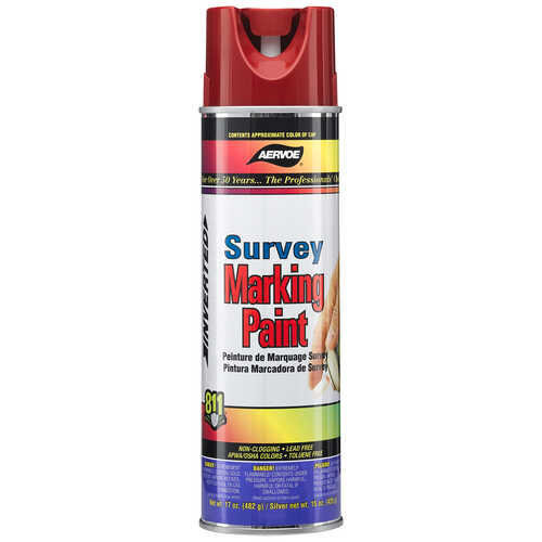 Aervoe® Survey Inverted Tip Marking Paint