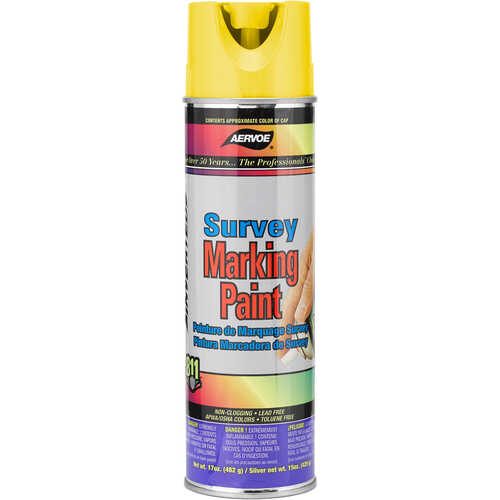 Aervoe® Survey Inverted Tip Marking Paint