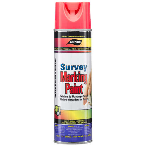 Aervoe® Survey Inverted Tip Marking Paint