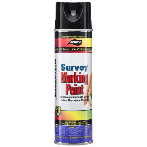 Aervoe® Survey Inverted Tip Marking Paint