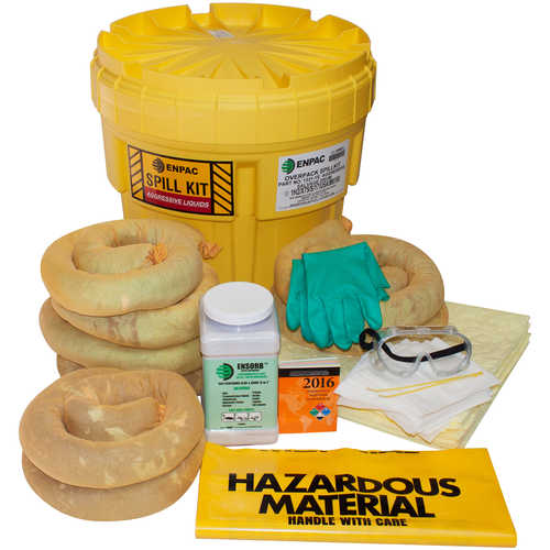 ENPAC 20-Gallon Aggressive Overpack Salvage Drum Spill Kit
