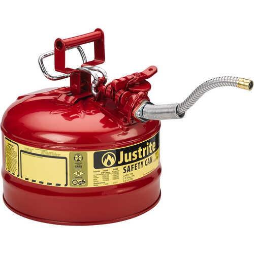 Justrite® Type II AccuFlow™ Safety Cans