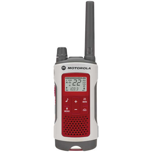 Motorola® Talkabout® T480 Rechargeable Two-Way Radio with NOAA Weather Alert
