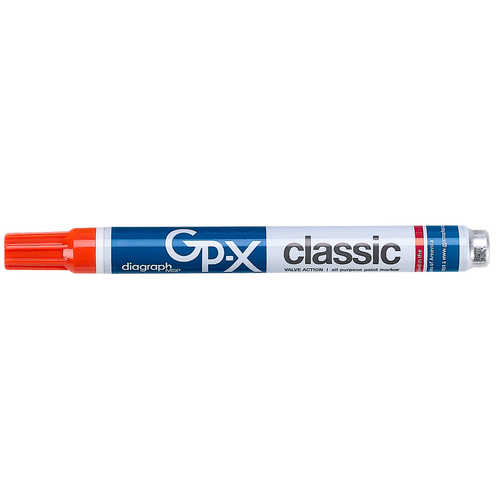 NEW 12X Box Of 12 Diagraph GP-X MSP Classic Yellow Color Pencil Paint Pen Marker 
