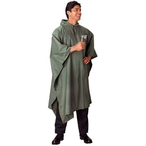Rothco Rip-Stop Rain Poncho
