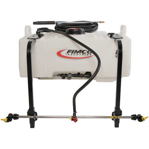 Fimco 45- & 65-Gallon UTV Sprayers with Stainless Steel 3-Nozzle Broadcast Boom