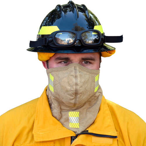 BarriAire™ Gold Particulate Mask with Gaiter and Reflective Trim
