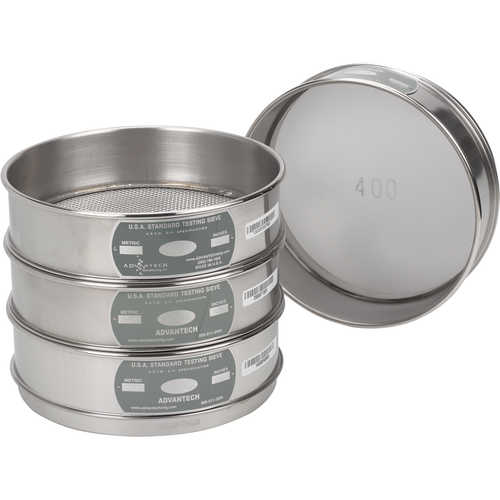 Advantech 8˝ Stainless Steel Testing Sieves