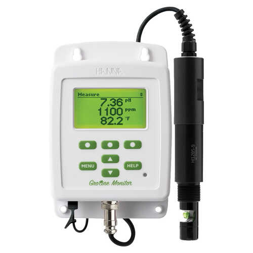 Hanna Instruments® GroLine Monitor for Hydroponic Nutrients
