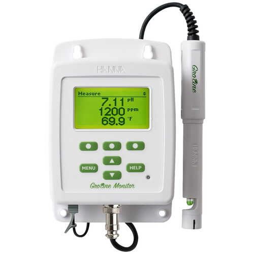 Hanna Instruments® GroLine Monitor for Hydroponic Nutrients