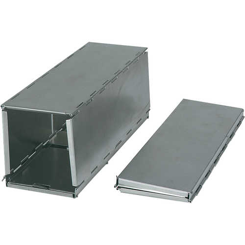 Large Size Sherman .025” Aluminum Folding Live Capture Trap w/ Galvanized Steel Doors and Treadle