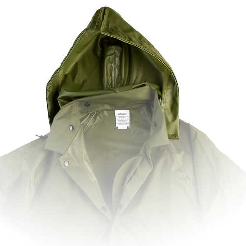 AirWeave Industrial Rain Jacket, Chest 36”38”, Olive Forestry