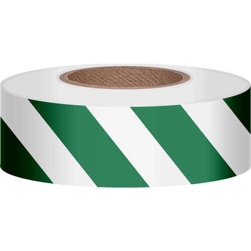 Stripe Vinyl Flagging on White