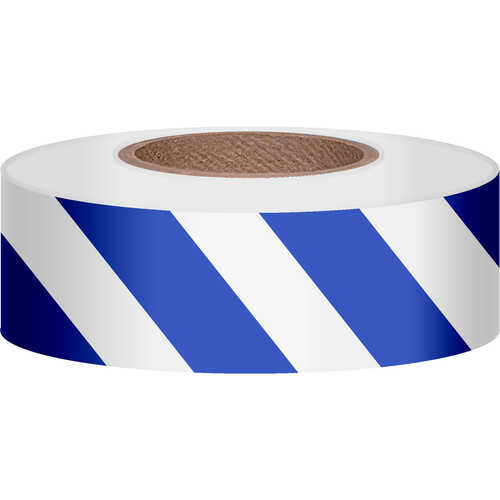 Stripe Vinyl Flagging on White