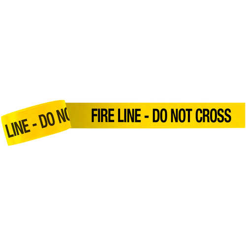 “FIRE LINE – DO NOT CROSS” Barricade Tape